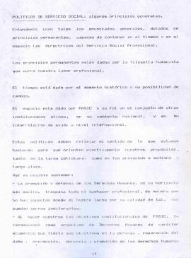 Políticas de Servicio Social
