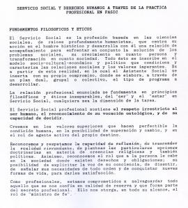 Servicio Social y Derechos Humanos a través de la práctica profesional en FASIC